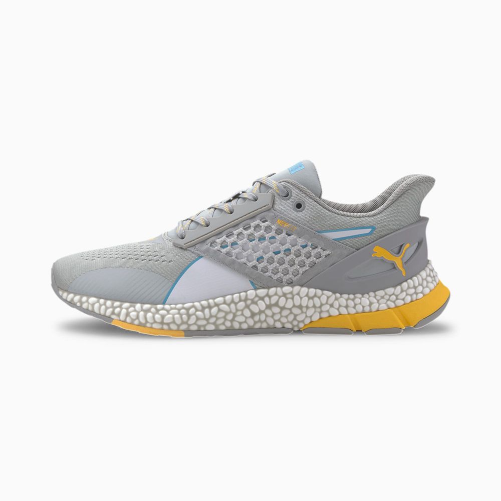 Puma HYBRID Astro Férfi Futócipő - Kék/Sárga ( Hungary - RNDWE3152 )